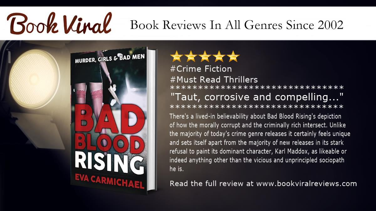 text review of Bad Blood Rising written by Eva Carmichael